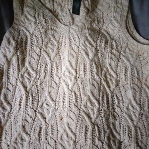 Ralph lauren  silk-linen blend Sleeveless Sweater